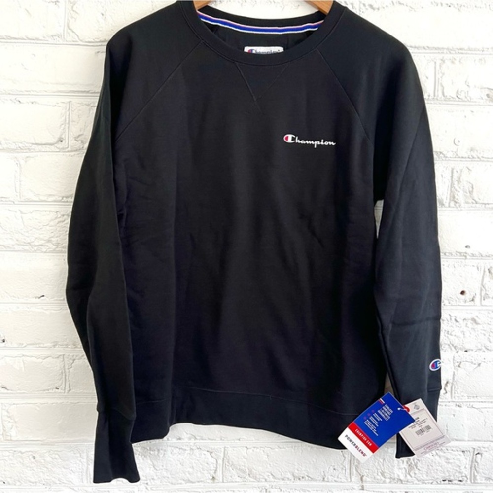 NWT Champion Black Powerblend Classic | Size Medium